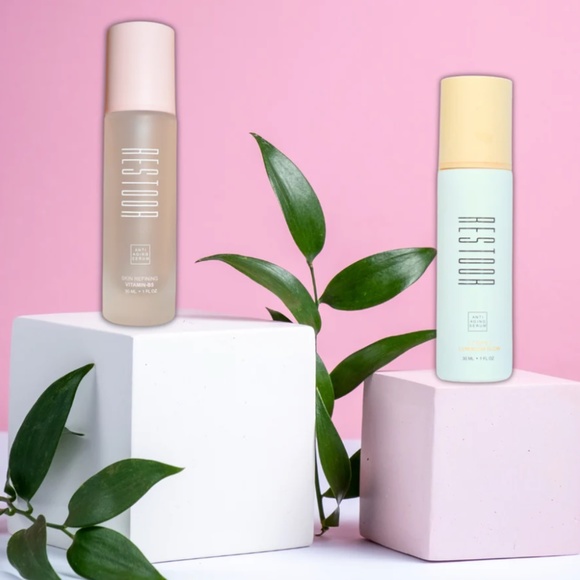 Restoor Face Serum: Anti-Aging Face Serum with Vitamin-B5 Hydration - New - Picture 3 of 6